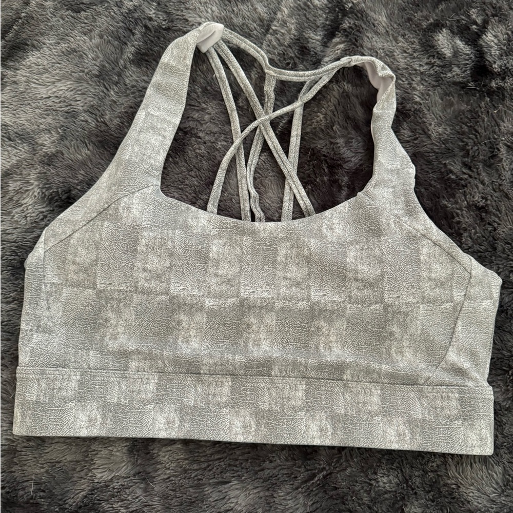Zyia grey sport bra